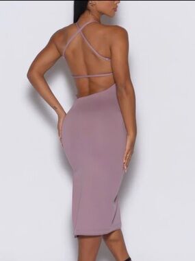 NEW Bombshell Sportswear Bombshell Light Mauve Purple Bunny Dress small